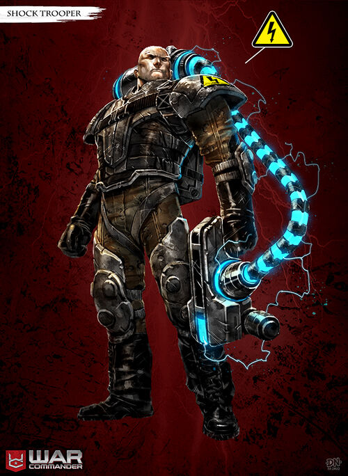 star wars commander shock trooper