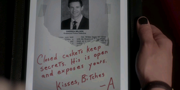 A's Messages in Season 4 - Pretty Little Liars Wiki
