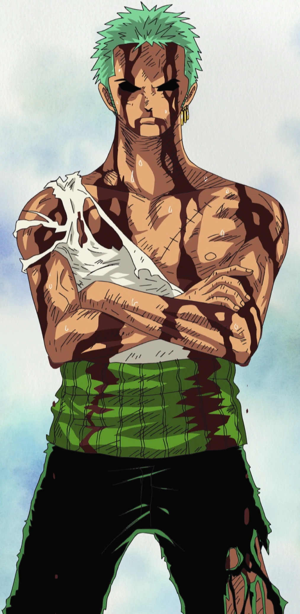 Zoro Takes Luffy's Pain Reaction