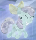 Crystal Empire filly with bow s03e01