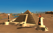 Pyramid top location