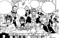 Natsu, Gray and Happy after work