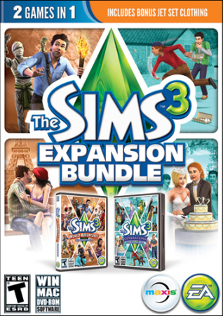 sims 3 expansion packs free