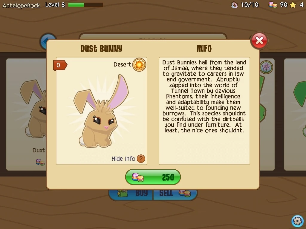 Dust Bunny Tunnel Town Wiki