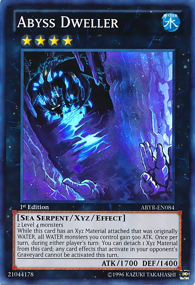 Yu-Gi-Oh! Carta Rara – Abisutoromu (Abyss Lecter) – ABYR-JP073