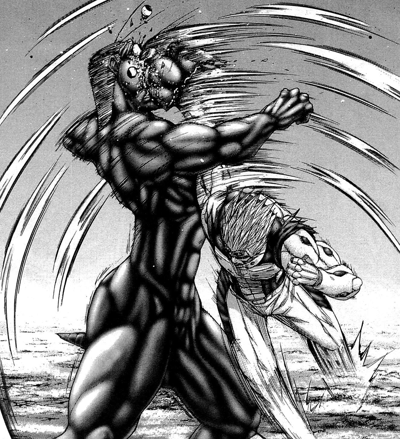 Image - Marcos hitting the Terraformar.png - Terra Formars Wiki