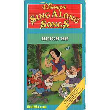 disney sing along songs heigh ho 1993