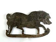 Wayangfigure of babi