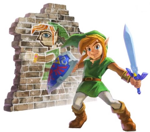 Link Artwork 2 (A Link Between Worlds)