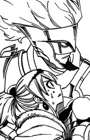 Arcadios and Hisui Staring at Zirconis