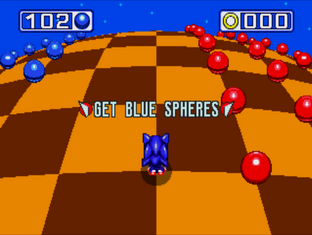 Blue Spheres
