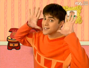 joe shirt blue's clues