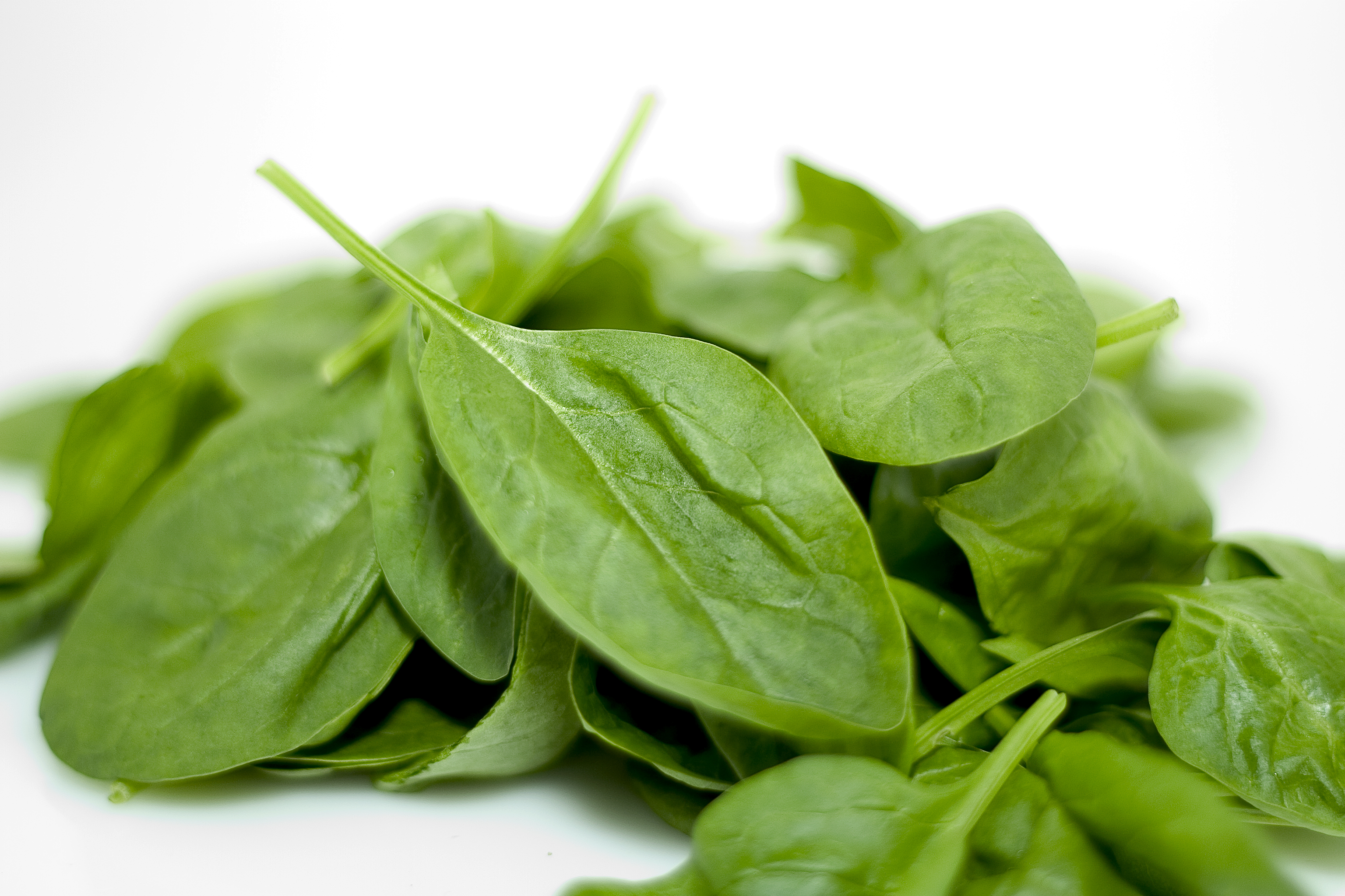 Spinach is great for healthy skin 