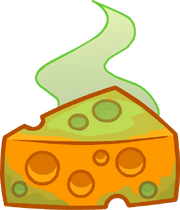 Stinky Cheese Puffle Food