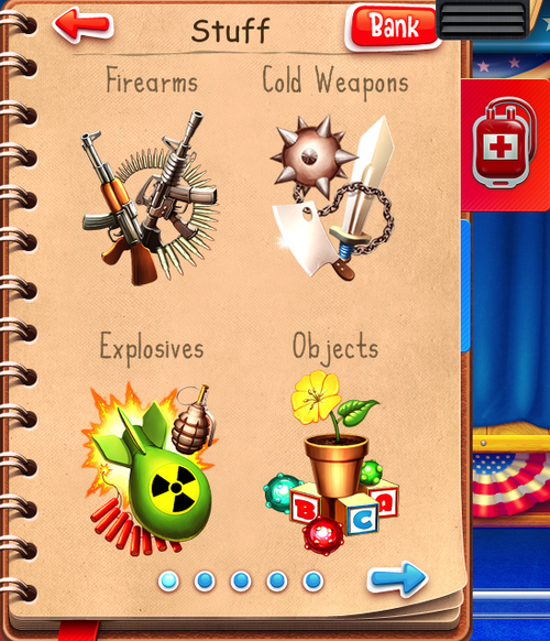 Weapons Kick the Buddy Wiki