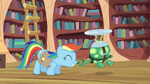 Rainbow Dash and Tank nosekiss S03E11 (1)