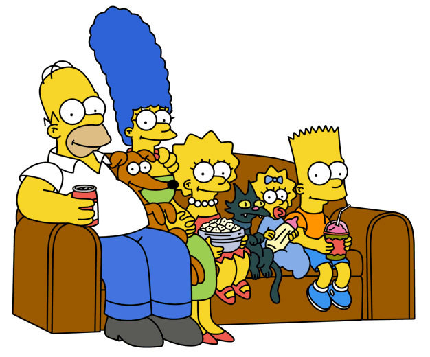 simpsons couch gag