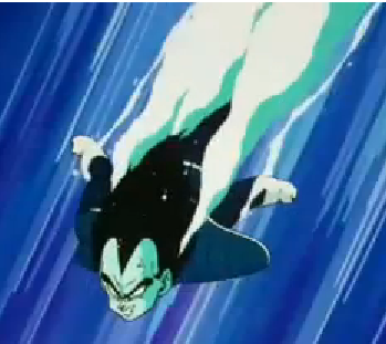 blue water vegeta