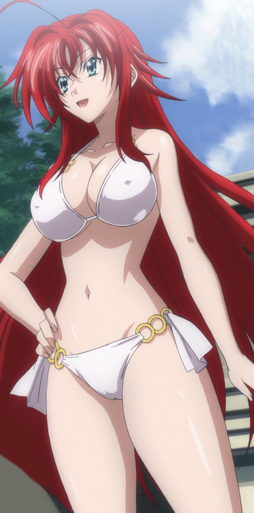 rias gremory in swimsuit