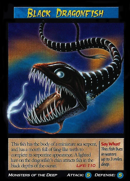 Black Dragonfish Wierd N'wild Creatures Wiki