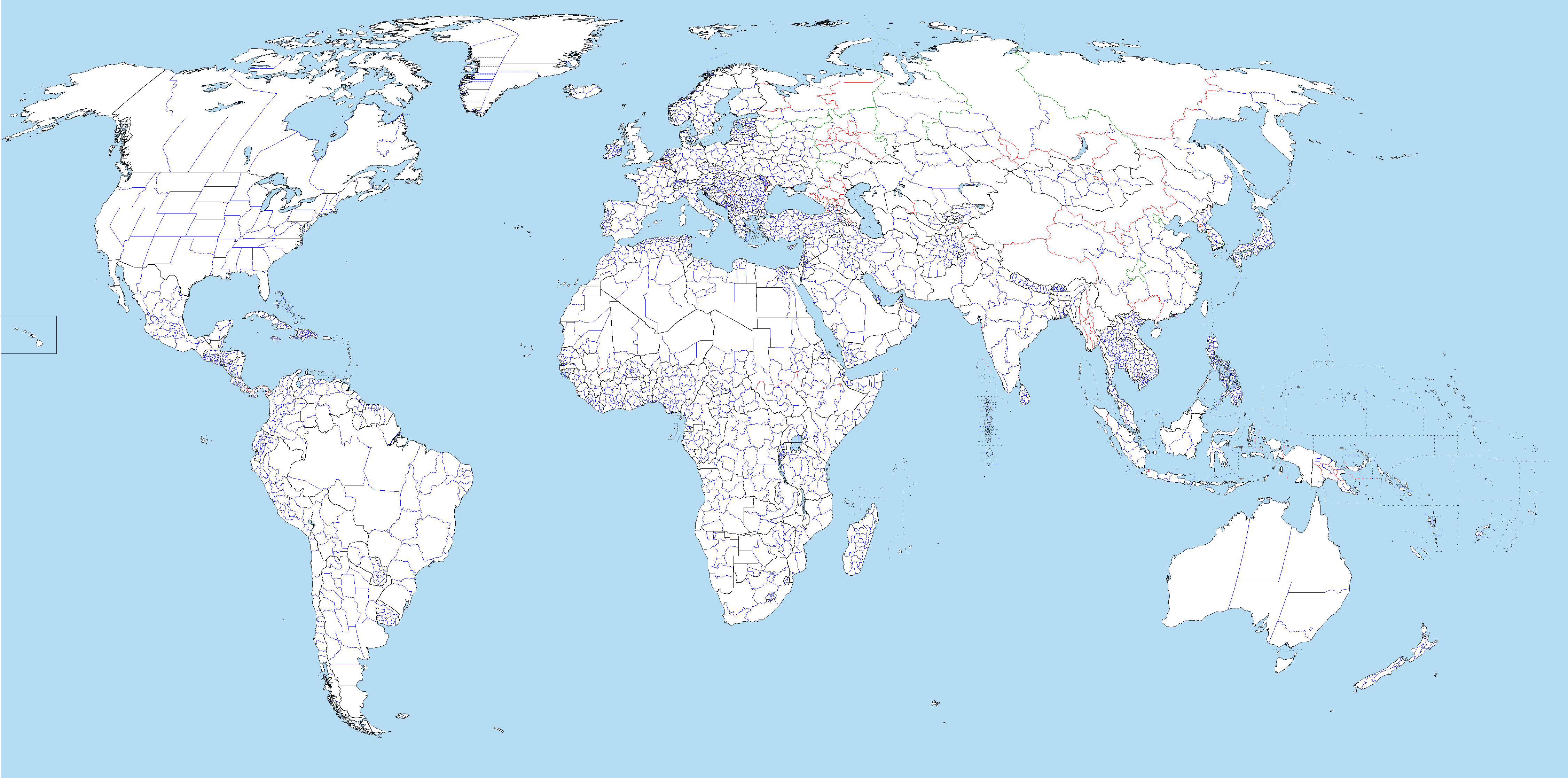 Fileblank World Map With Subdivisionspng
