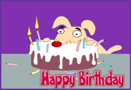 birthday dearj funny funny wishes 07 funny dog face birthday gif gif ...