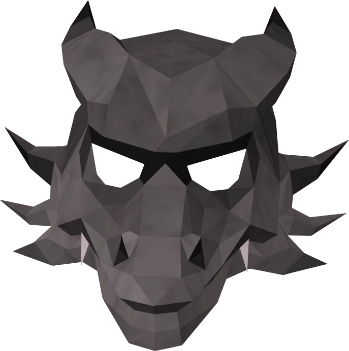 Iron dragon mask The RuneScape Wiki