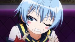 Shiranui eating