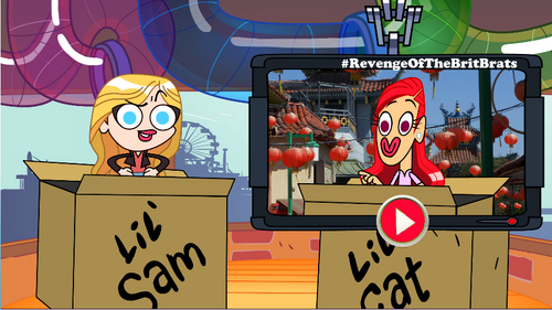 Image 109 Overlay Revengeofthebritbratspng Sam And Cat Wiki 2494