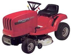 Honda harmony h2013s lawn tractor #5