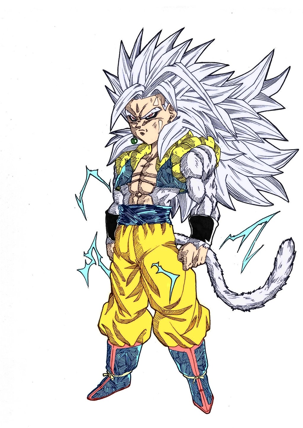 Image Gotenkshan Super Saiyan By Ssjgogeto D K Tm Ultra Dragon Ball Wiki