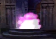 Purple flames