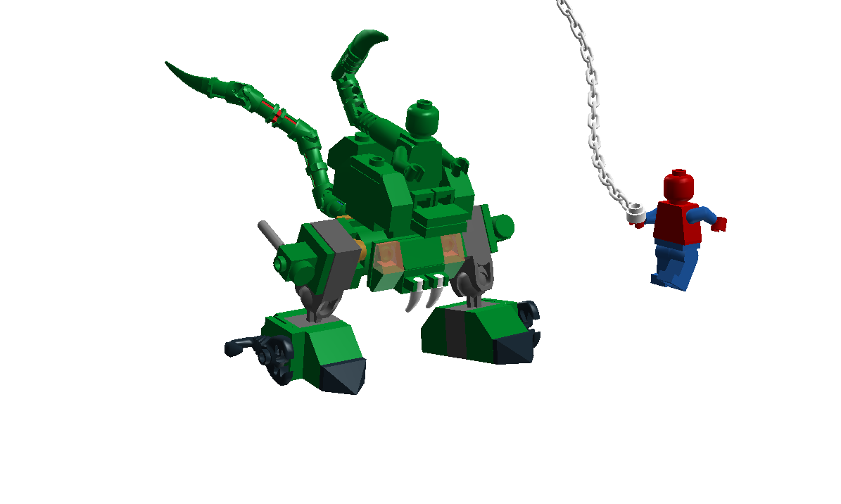 scorpion spiderman lego