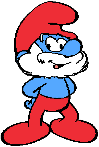 papa smurf pop