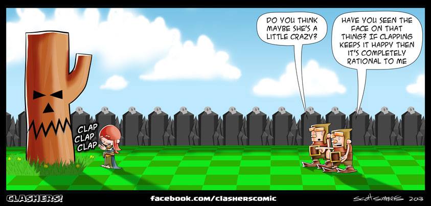 clash of clans funny comics