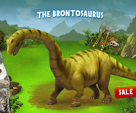 jurassic world the game brontosaurus