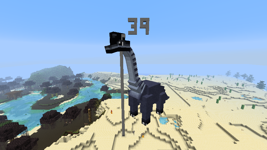 brachiosaurus minecraft