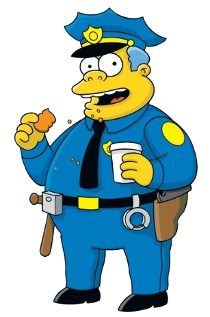 Clancy Wiggum Simpsonpedia, die gelbste Enzyklopädie über die