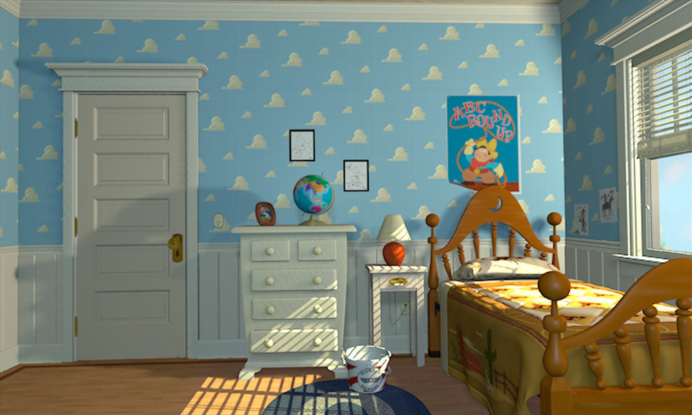 Toy Story Andy's Bedroom