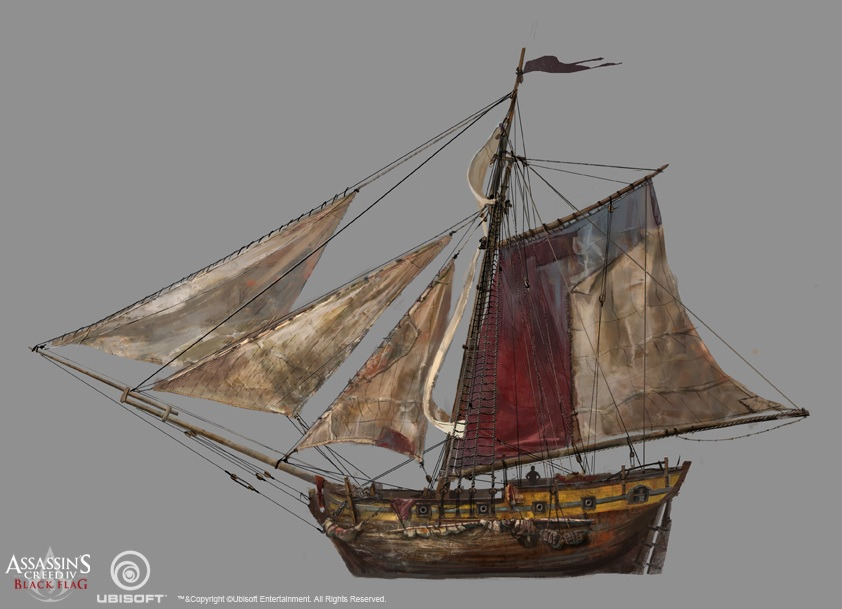 Image - Assassin's Creed IV Black Flag - Ship concept ...
