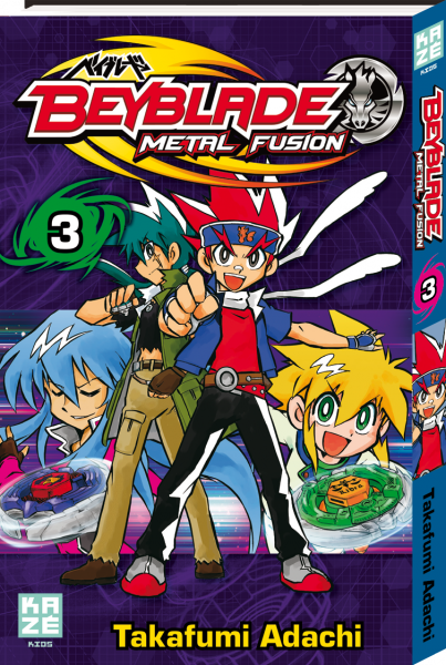 Image Beyblade Metal Fusion Masters Fury Manga Volume 3 Simple 45353 7169