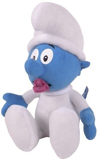 clumsy smurf plush