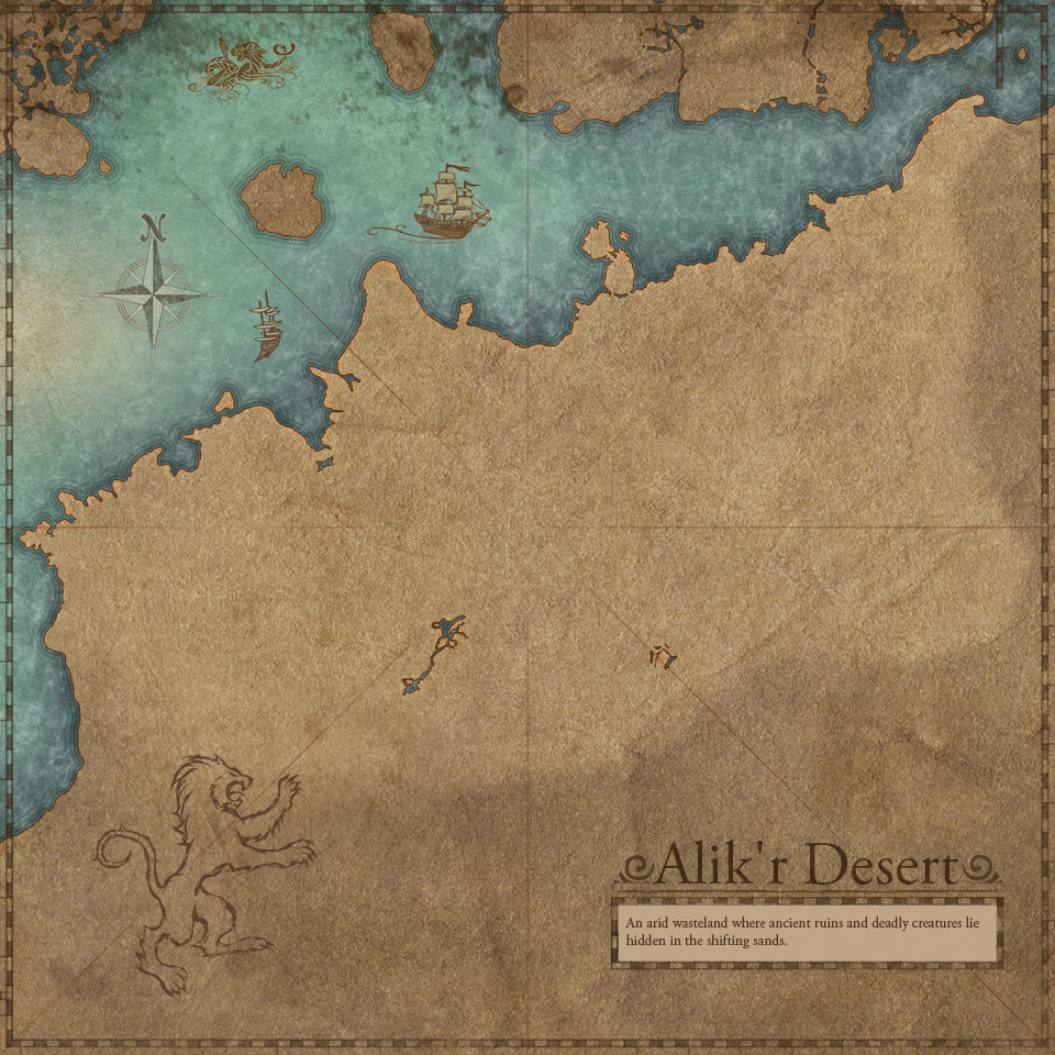 Image Alik R Desert Map The Elder Scrolls Wiki