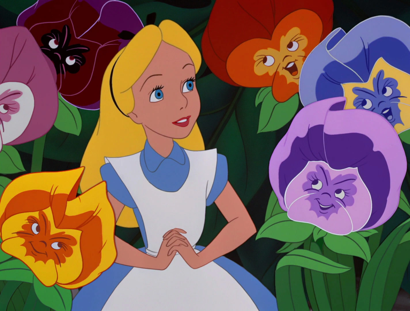 Image Alice and The Flowers.png DisneyWiki