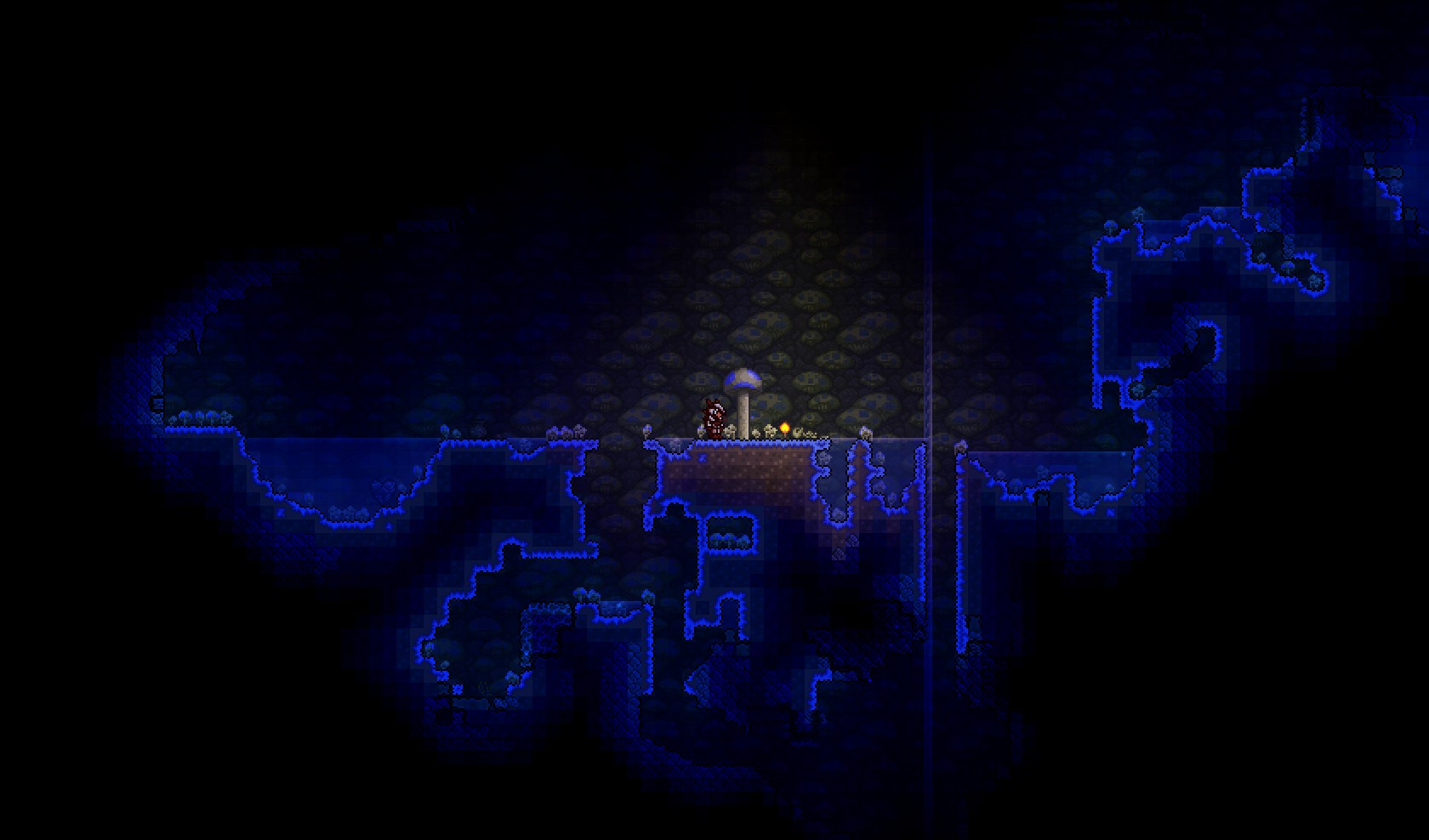 Glowing Mushroom Biome - Terraria Wiki