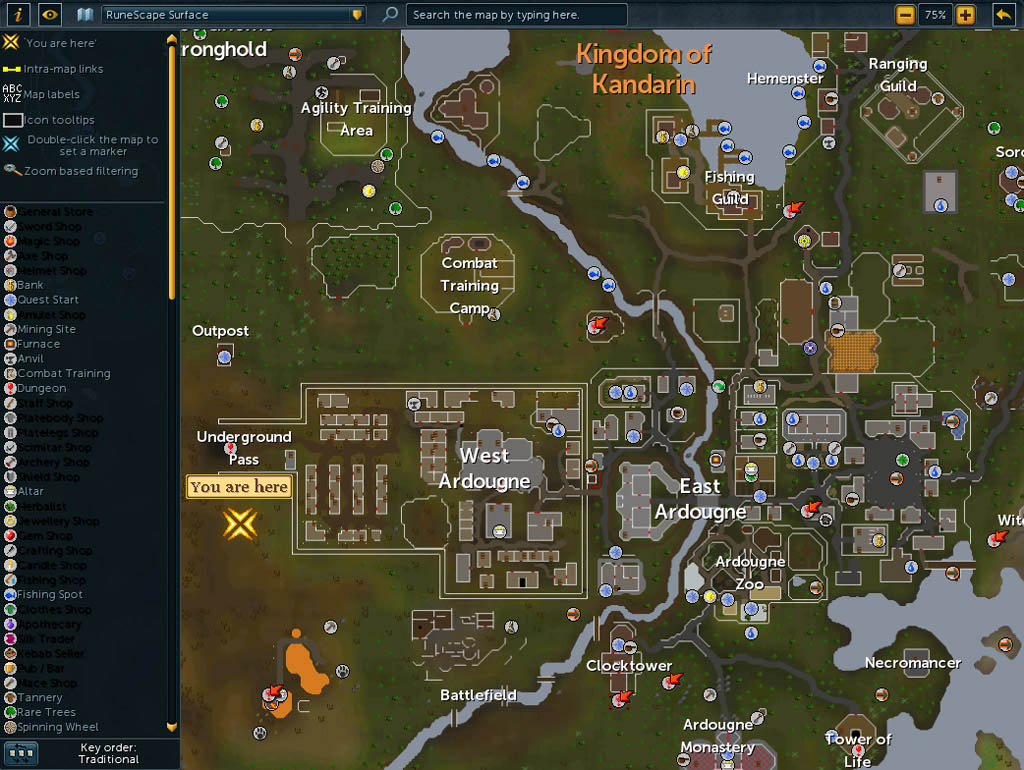old school runescape map pack