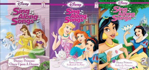 disney sing along songs disney princess