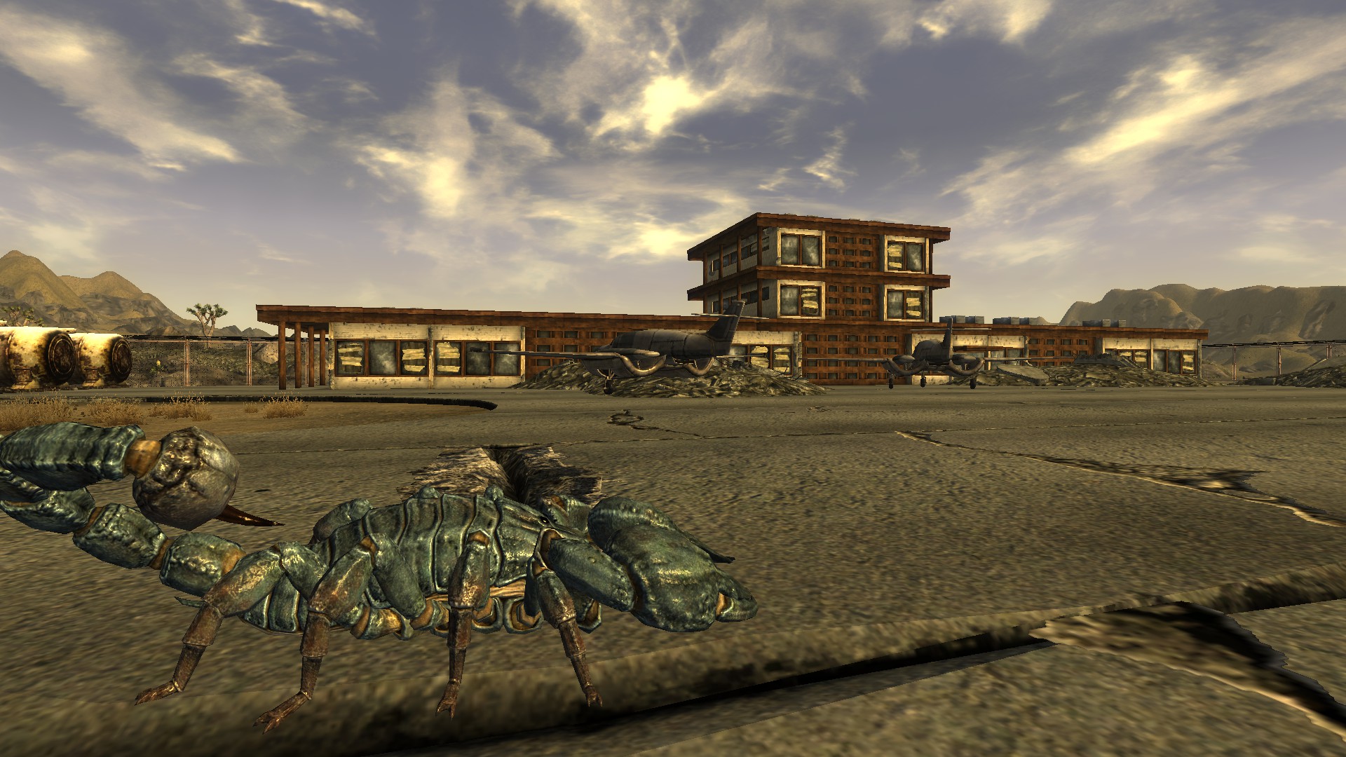 Image Searchlightairport1.jpg The Fallout wiki Fallout New Vegas