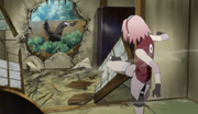 Sakura derrota a un Shinobi resucitado