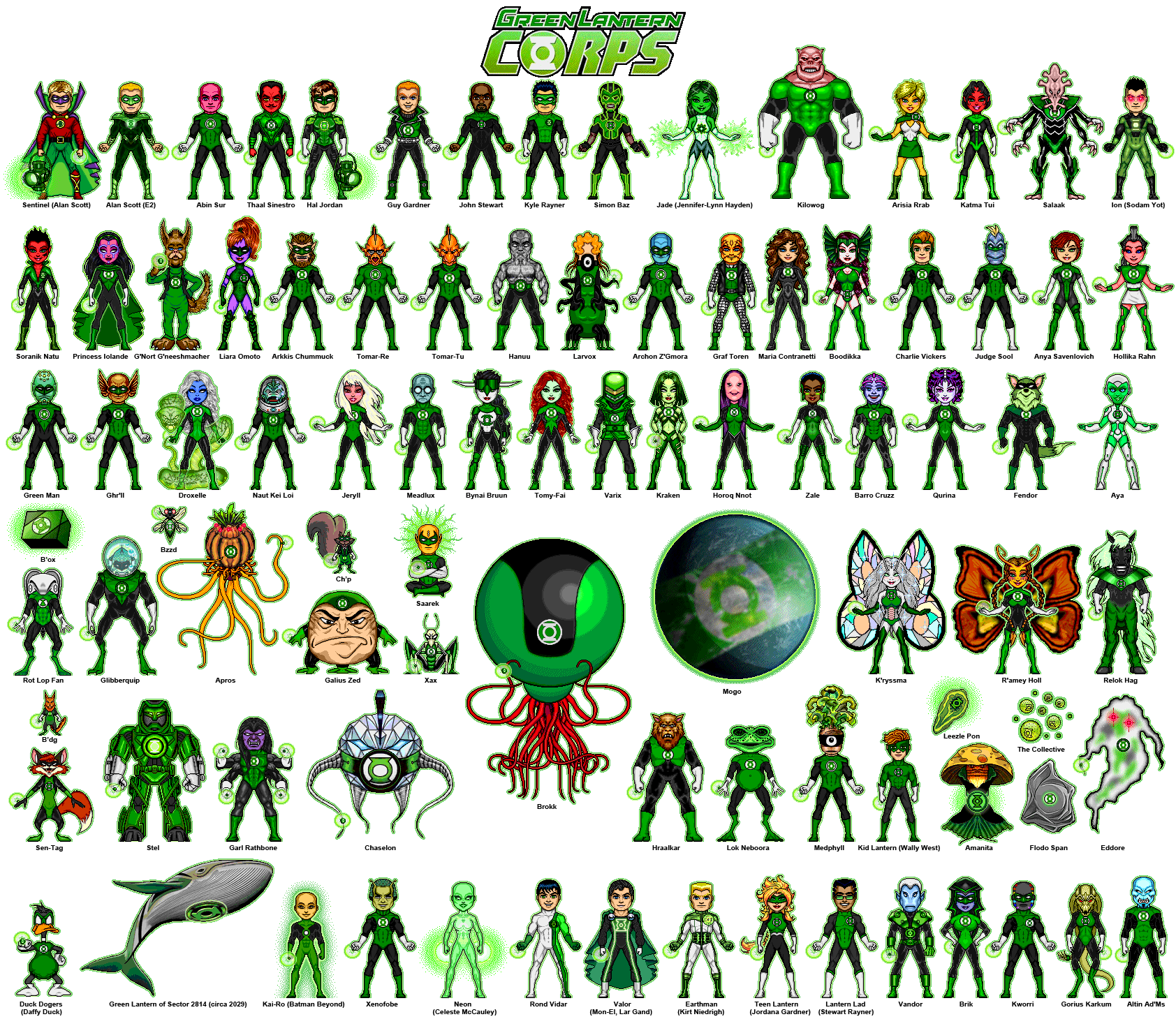 green lantern dc items